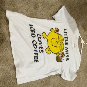 Little Miss White T-Shirt